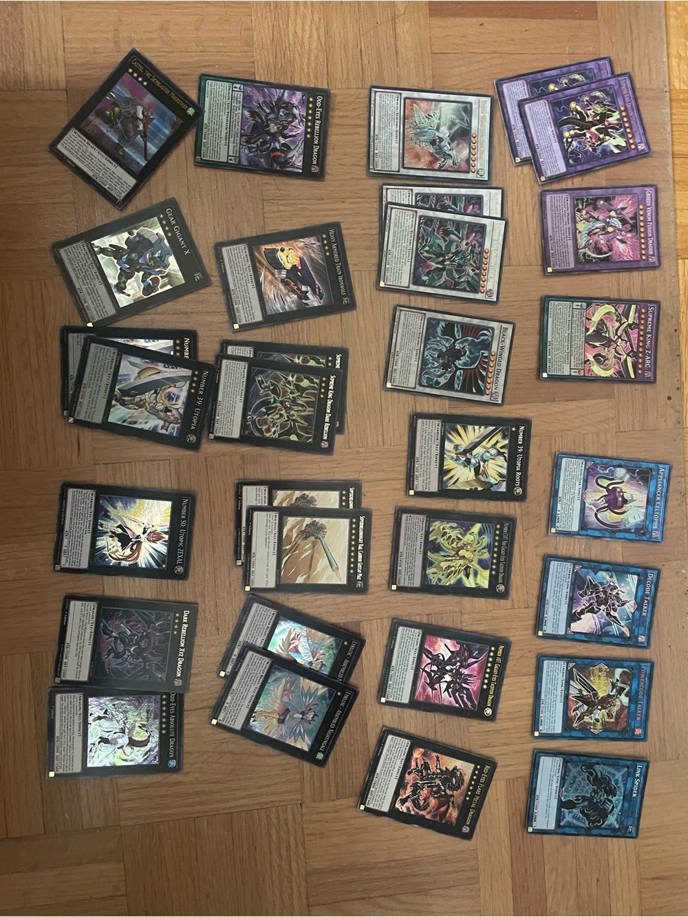 Yugioh collections and ancient gear deck